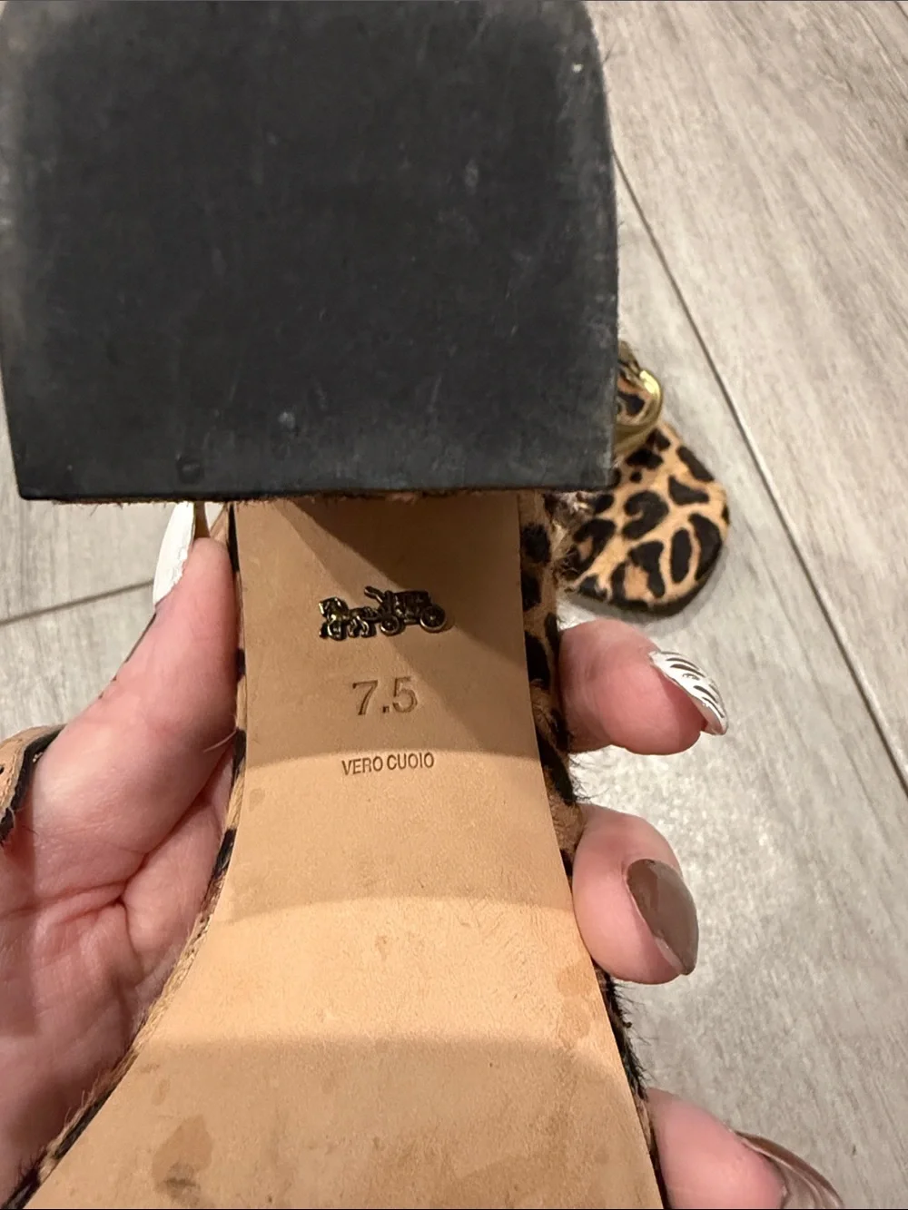 Coach stylish slingback